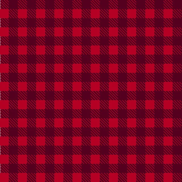 Red seamless tablecloth Vector.   Seamless traditional tablecloth pattern Vector.   Geometrical simple square pattern — Stock Vector