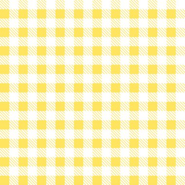 Desen masa örtüsü şık bir çizimde tasarım sarı. Moda Tekstil, kumaş, arka planlar için geometrik geleneksel süs. Vektör çizim