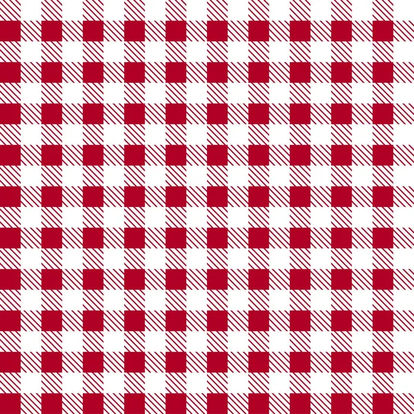 Patrones rojos manteles con estilo un diseño de ilustración. Adorno geométrico tradicional para textiles de moda, telas, fondos. Ilustración vectorial — Archivo Imágenes Vectoriales