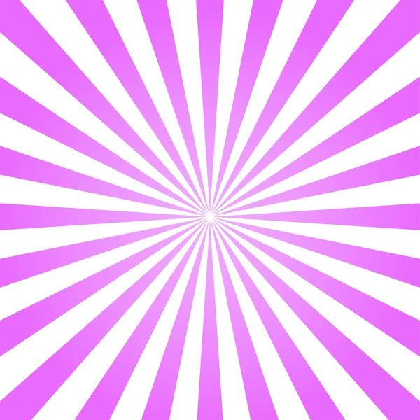 Fondo de rayos de sol rosa claro abstracto. Vector . — Vector de stock