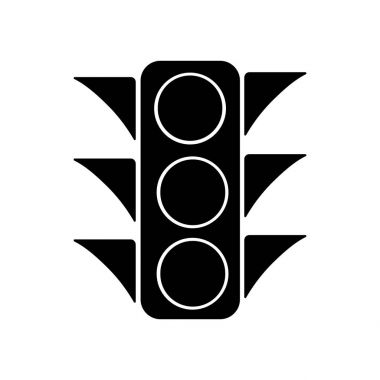 Trafik ışığı simgesi vektör