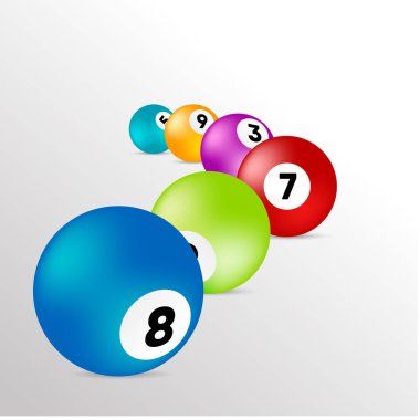 Bingo piyango topları numaraları arka plan. Piyango Çal balls. Loto kazanan