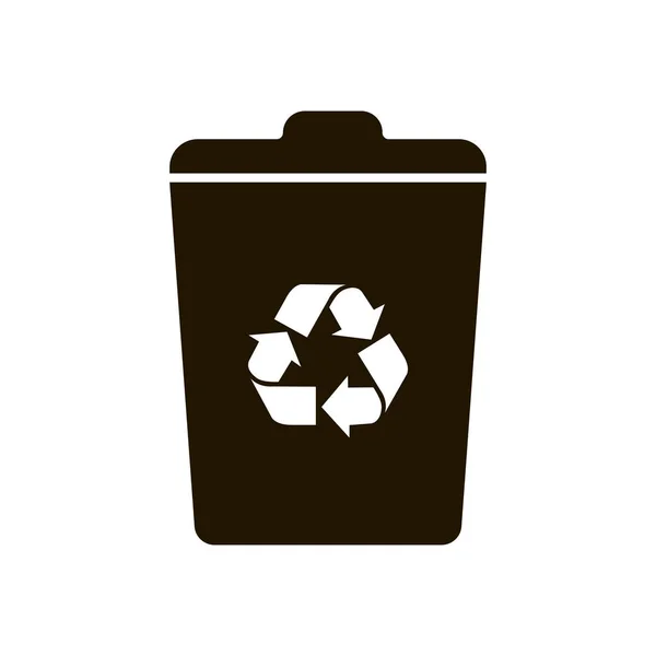 Ανακύκλωσης εικονίδιο συμβόλου διάνυσμα — Διανυσματικό Αρχείο