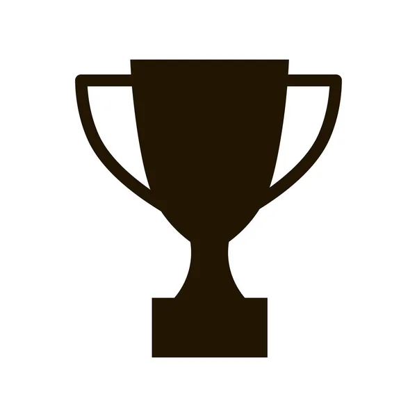 Trophy icon vector, cup — Stock Vector