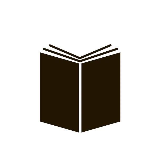 Libro icono signo vectorial — Vector de stock