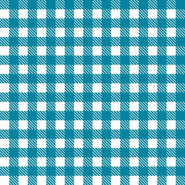 Desen masa örtüsü şık bir illüstrasyon tasarımı mavi. Moda Tekstil, kumaş, arka planlar için geometrik geleneksel süs. Vektör çizim