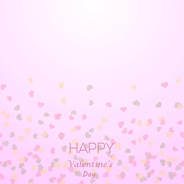 Бесшовный рисунок с маленькими красными сердечками на День Святого Валентина. Вектор — стоковый вектор