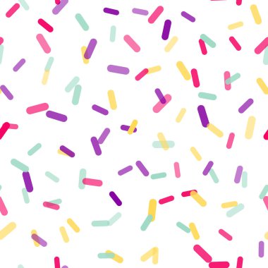 Geometrik figürler ile Seamless modeli. Doku deseninin. Vektör