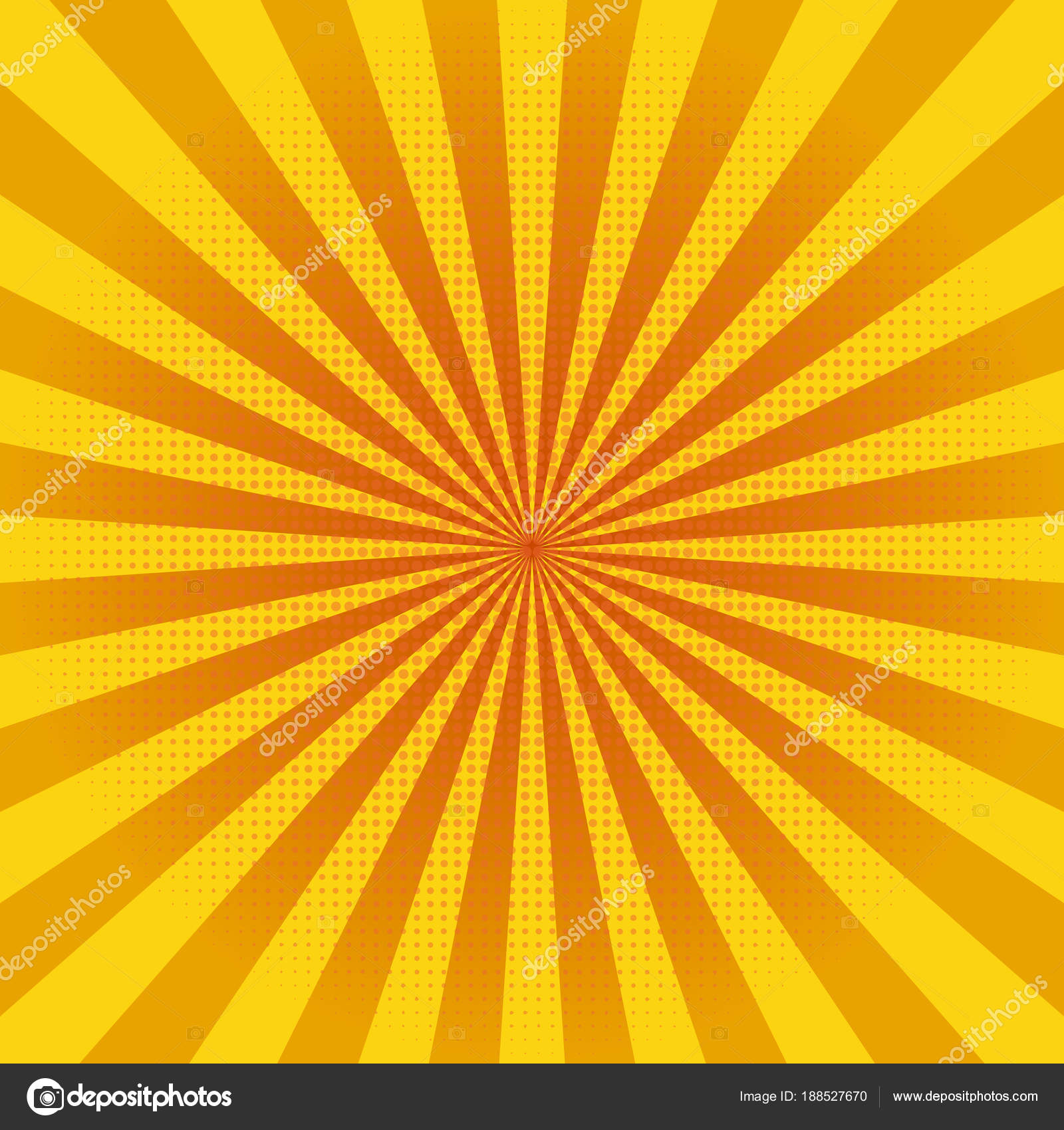 黄色太阳光线背景
