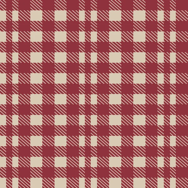 Röd sömlös bordsduk vektor. Sömlös traditionella duk mönster vektor. — Stock vektor