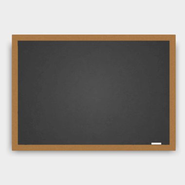 Gerçekçi ahşap tahta. Vektör.