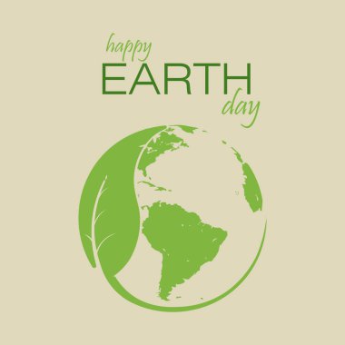 Dünya gün arka plan kavramı. Kaydedin. Vektör çizim