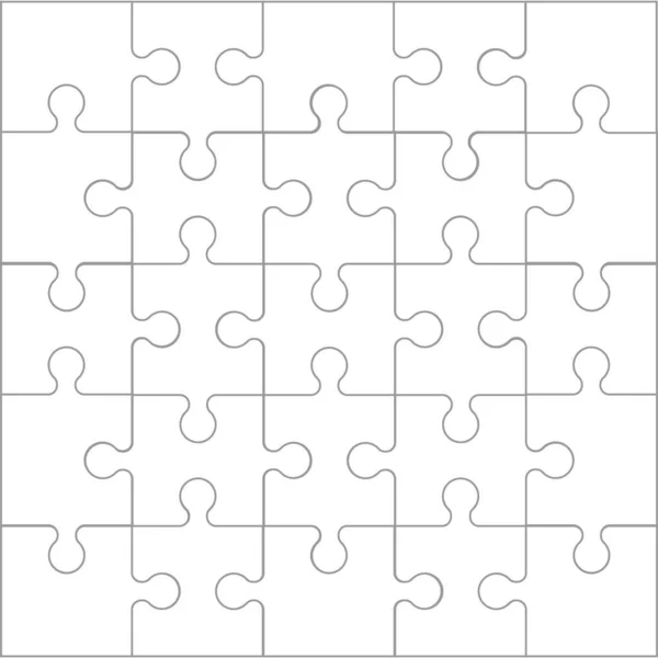 Set Puzzle Pieces Texture Mosaic Background Vector — Stock Vector