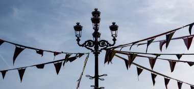 Malaga'da Ortaçağ bayrakları