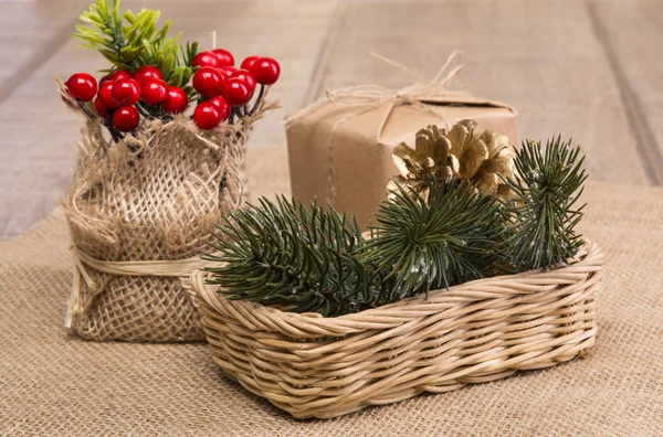 Cadeaus voor kinderen op Nieuwjaar — Stockfoto