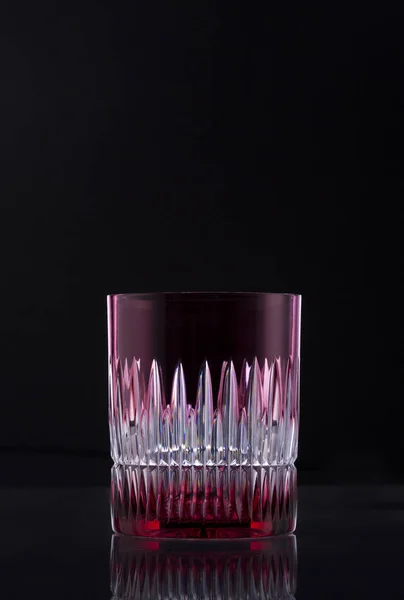 Beautiful glass of water and spirits — Stock Photo, Image