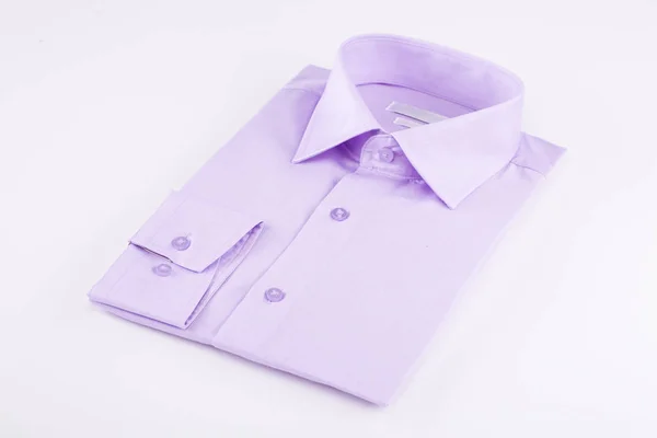 Camisas clásicas para hombre apiladas — Foto de Stock