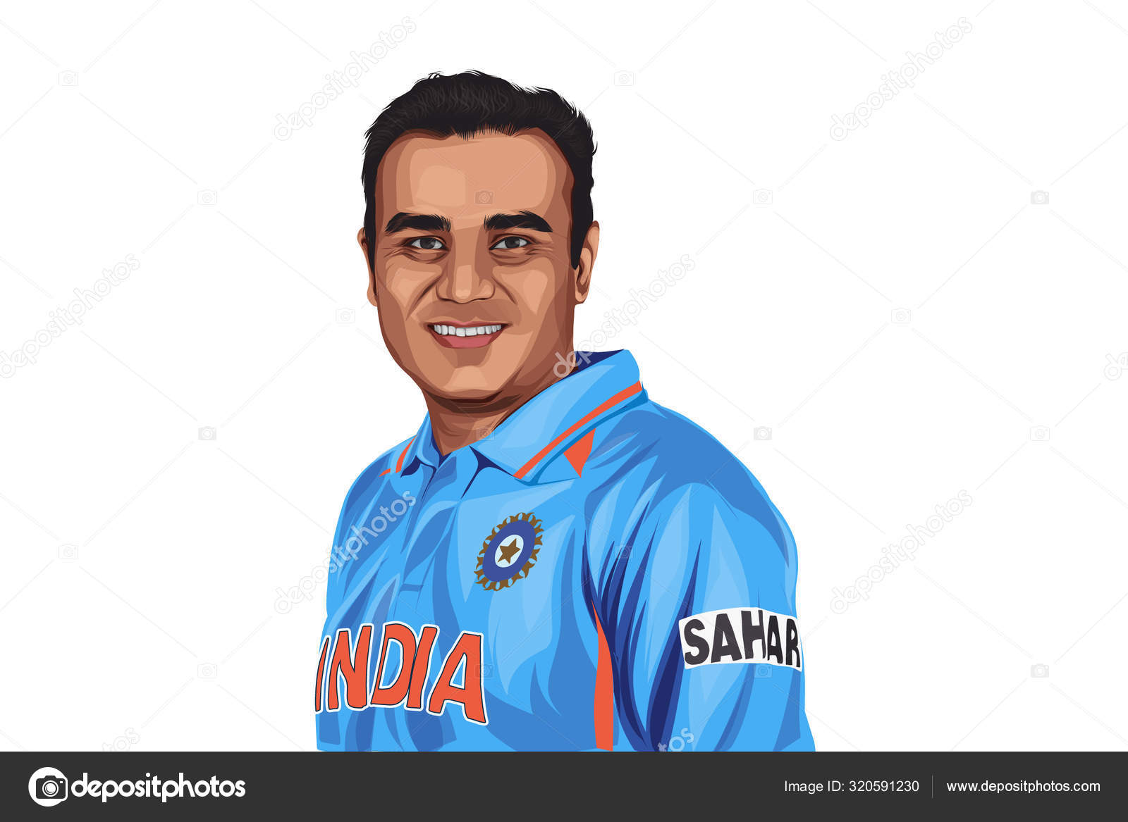 indian blue jersey
