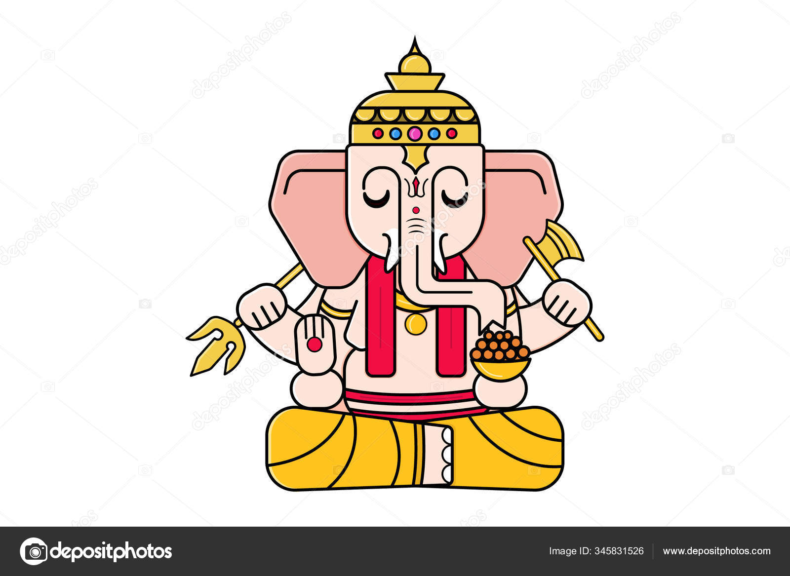 Lord ganesha cartoon Vector Art Stock Images | Depositphotos Lord ganesha cartoon Vector Art Stock Images | Depositphotos