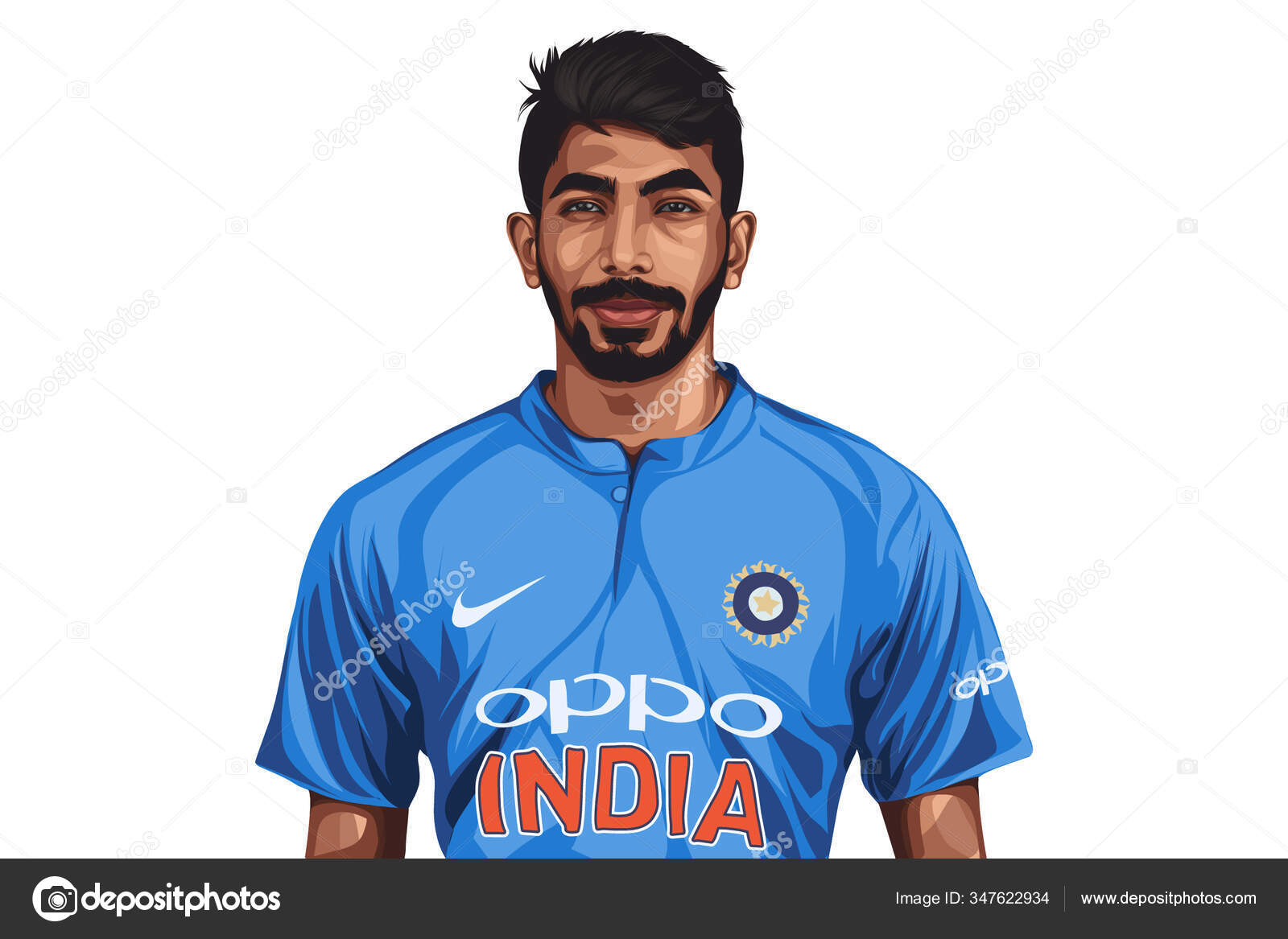 Vector Cartoon Illustration Indian Cricketer Jasprit Bumrah Isolated Colored Background Stock Vector Image by ©F1Digitals #347622934 Vector Cartoon Illustration Indian Cricketer Jasprit Bumrah Isolated Colored Background Stock Vector Image by ©F1Digitals #347622934