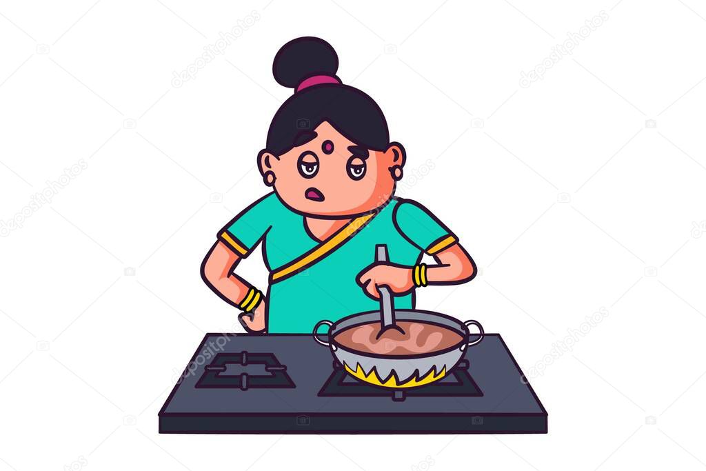 Featured image of post Woman Cooking Cartoon Images