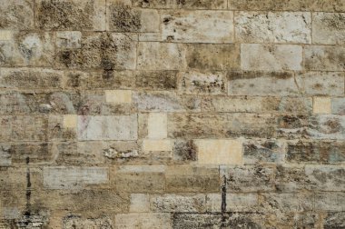 Eski çalışan bond taş duvar arka plan aşınmış