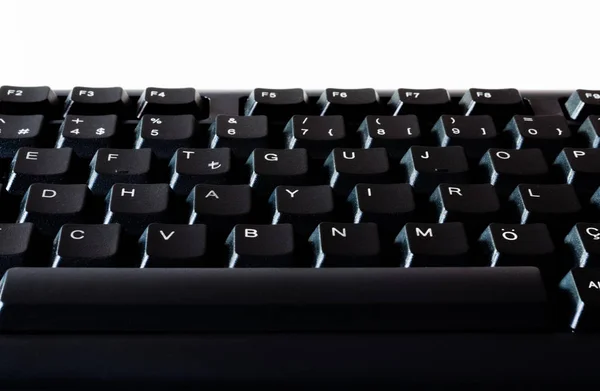 Mot "NON" signifiant "HAYIR" en turc écrit sur un clavier — Photo