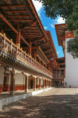 Punakha Dzong Tapınağı (Pungthang Dechen Phodrang Dzong - Büyük Mutluluk Sarayı), Butan.