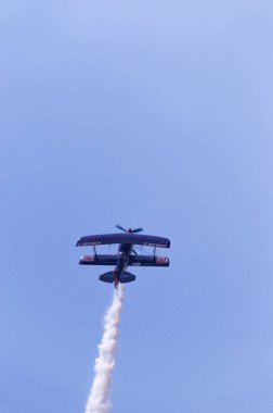 Sivrihisar, Eskişehir - 17 Eylül 2017: Sivrihisar Airshows (Shg), Sushm içinde görüntülenen küçük havacılık olay. Ali Ismet Öztürk 