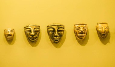 Altın eser, Kolomb öncesi eser, Oro Müzesi, Altın Müzesi.