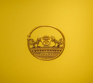 Altın eser, Kolomb öncesi eser, Oro Müzesi, Altın Müzesi.