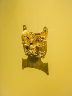 Altın eser, Kolomb öncesi eser, Oro Müzesi, Altın Müzesi.