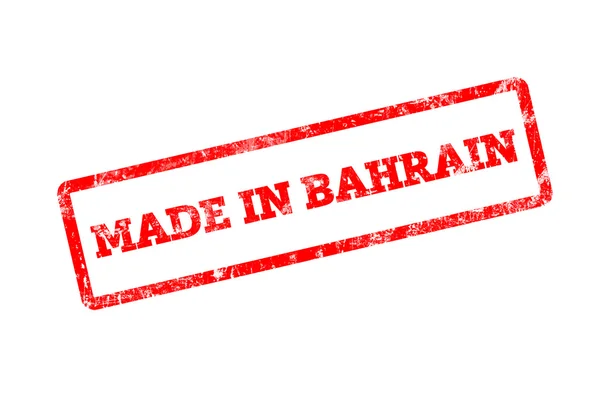 Carimbo Vermelho Com Inscrições Bahrain Isoladas Sobre Branco Fotografia De Stock