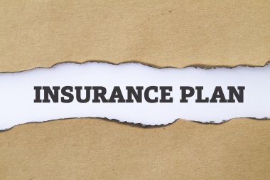 Sigorta planı yazıt karton delik içinde