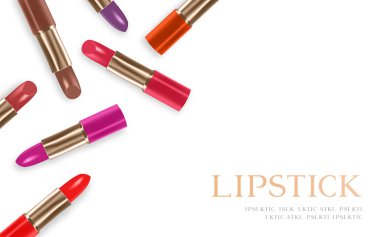 Ruj rengi ayarlamak ve ruj metin