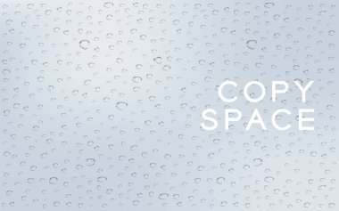 Su damlası üzerinde mavi arka plan boyutu 1280 x 800 piksel