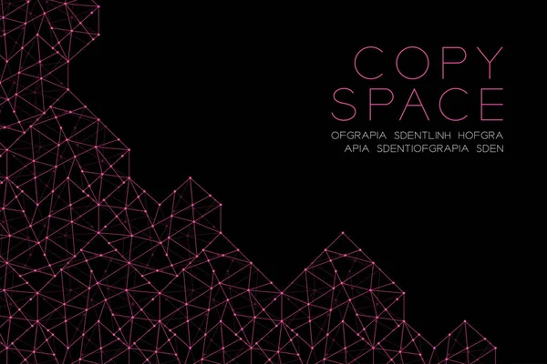 Kalp şekli desen illüstrasyon pembe rengi