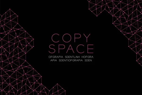 Kalp şekli desen illüstrasyon pembe rengi