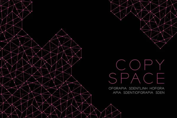 Kalp şekli desen illüstrasyon pembe rengi