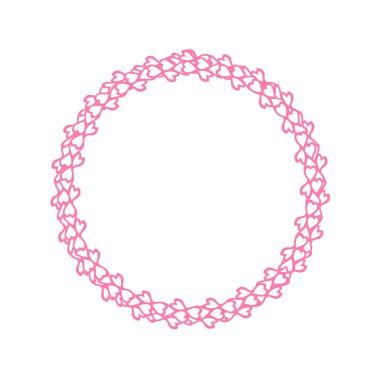 O, harfi alfabesinde kalp çiçek yaprakları illüstrasyon ayarla