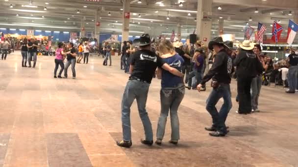 Cremona Italy May 2019 Mujeres Hombres Divertidos Dos Dos Coreografías — Vídeos de Stock