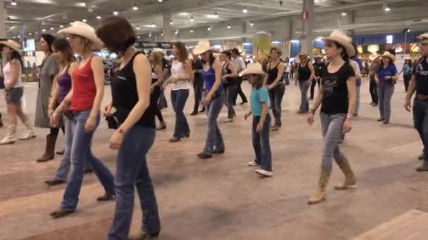 Cremona Italia Mayo 2019 Niña Mujeres Divirtiéndose Con Música Baile — Vídeo de stock