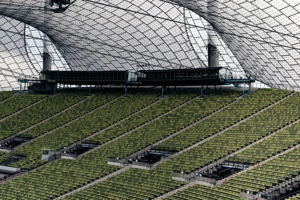 Olympic Stadium Münih Almanya yeşil koltuk