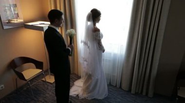 Gelin ve damat onu ilk toplantısı