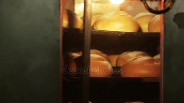 bir elektrikli fırın ekmek