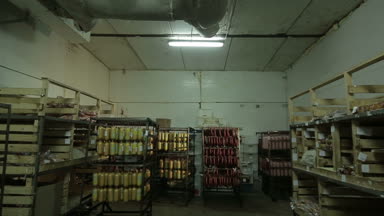 et ürünleri fabrikası'nda depolanmasını