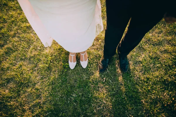 Par som höll varandra — Stockfoto
