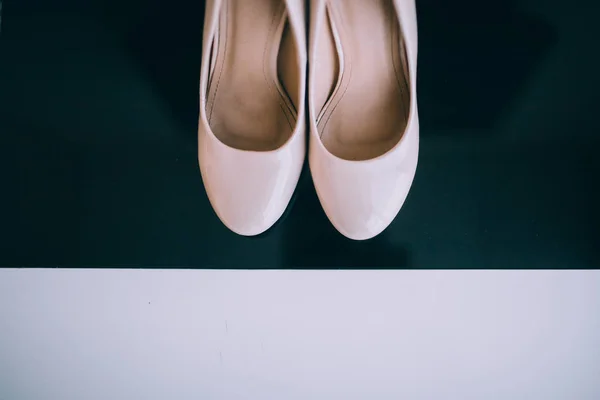 Mooie bruiloft schoenen — Stockfoto