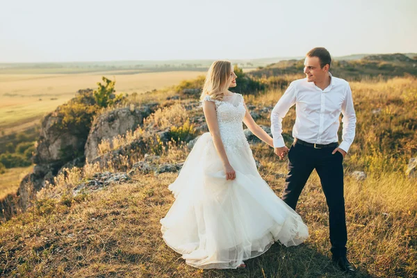 Pareja feliz boda — Foto de Stock