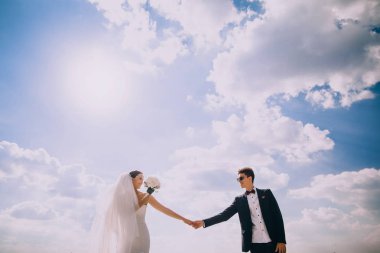 mutlu damat ve gelin